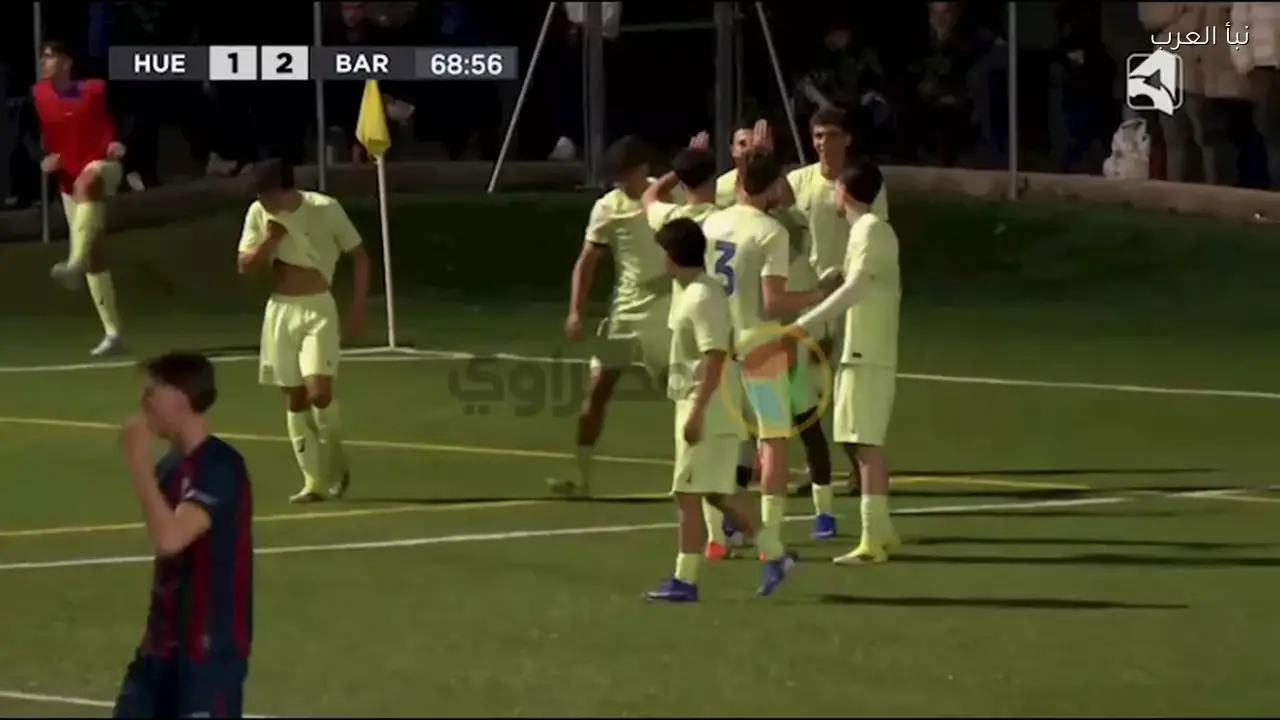 حمزة عبد الكريم يسجل أول أهدافه مع برشلونة في الظهور الأول