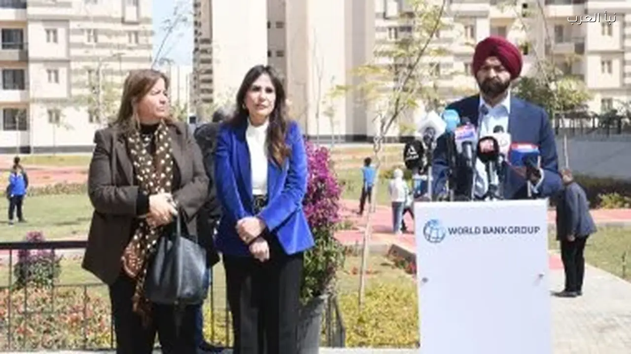 رئيس البنك الدولي يزور وحدات سكن لكل المصريين بالعاشر من رمضان