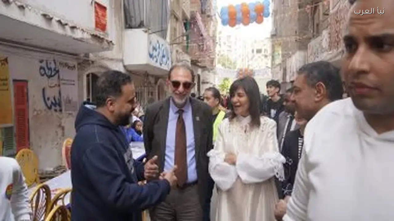 هيئة سلامة الغذاء تتابع تأمين مائدة إفطار بالمطرية اليوم