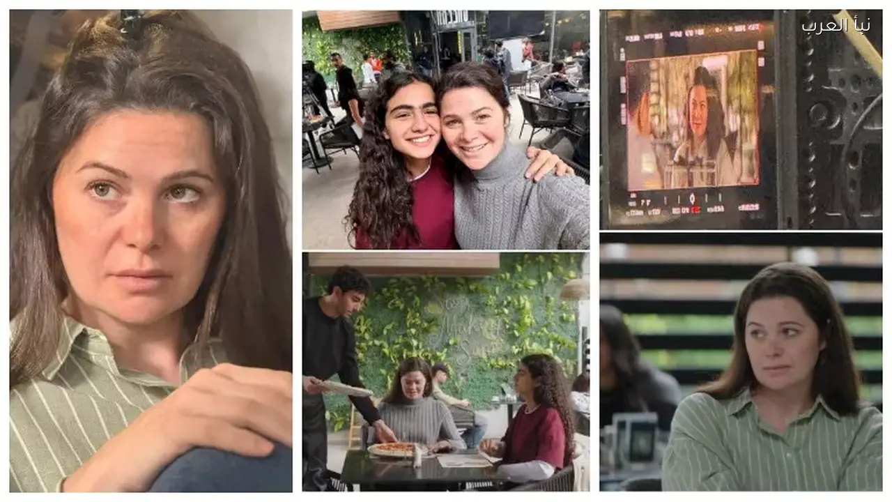 يسرا اللوزي تحتفل بنجاح “كان ياما كان” مع صور من كواليس التصوير